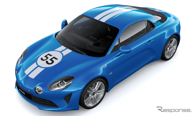アルピーヌ A110 のカスタマイズオプション「アトリエアルピーヌ」(欧州仕様)