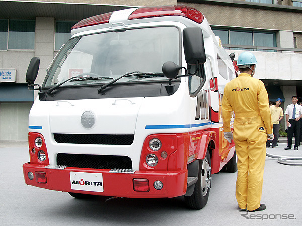 【モリタ『消救車』発表】消防車か救急車か……現場判断で!