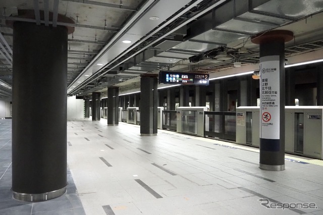 東京メトロ・虎ノ門ヒルズ駅