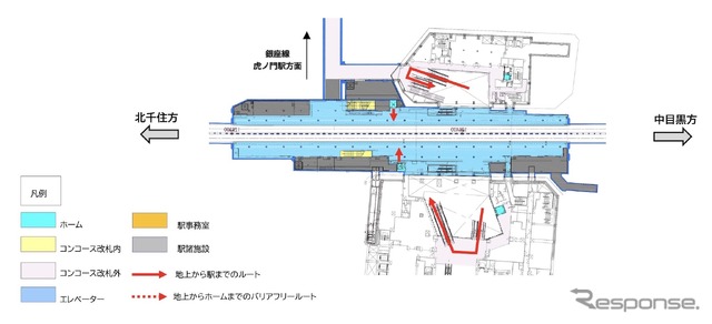 地下1階平面図