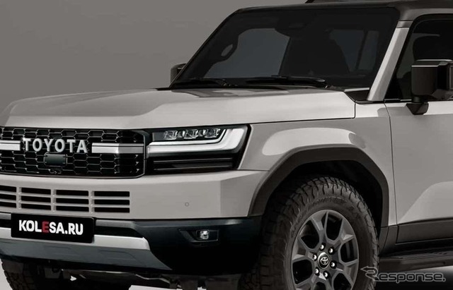 トヨタ ランドクルーザー プラド 次期型(予想CG)