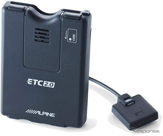 アルパインNXシリーズカーナビ専⽤ETC⾞載器