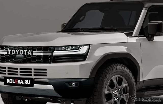 1位) これが新型トヨタ『ランドクルーザー プラド』最終デザインだ!レクサス GXとはどう違う?