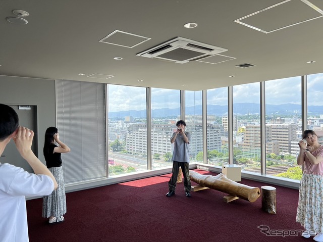 立命館大学 宇宙飛行士トレーニング体験