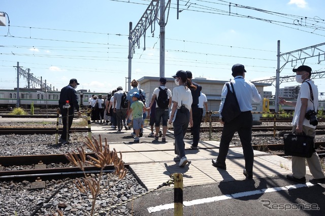東京メトロ綾瀬工場岩倉高校探訪ツアー