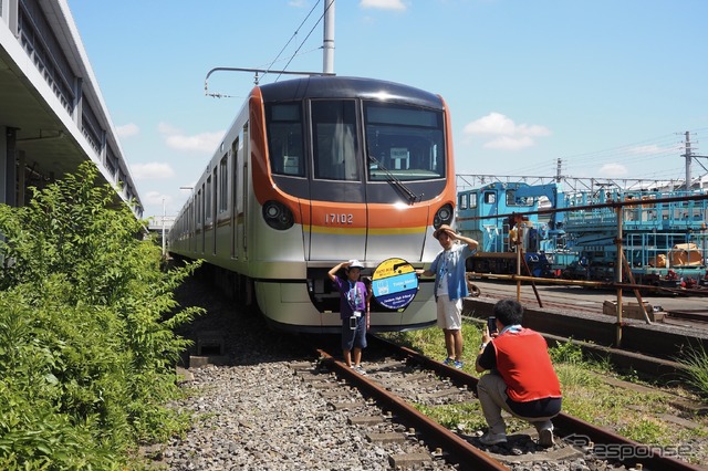 東京メトロ綾瀬工場岩倉高校探訪ツアー