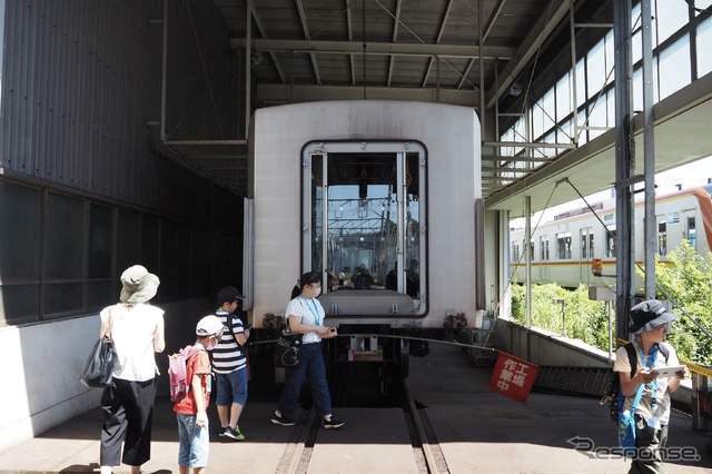 東京メトロ綾瀬工場岩倉高校探訪ツアー