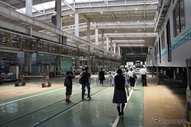 東京メトロ綾瀬工場岩倉高校探訪ツアー