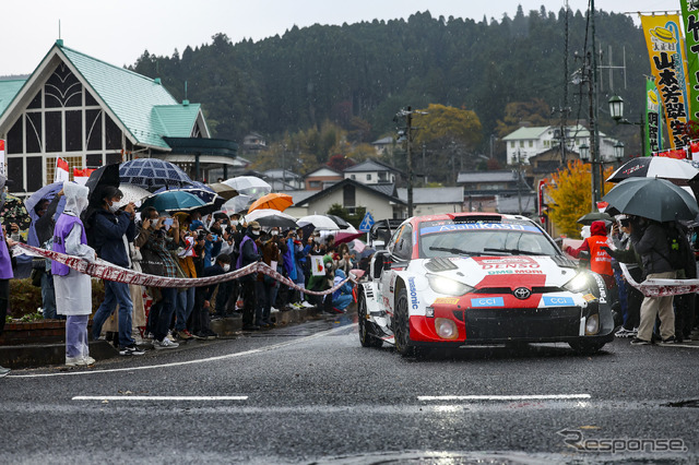 WRCラリージャパン2022の模様