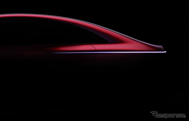 メルセデスベンツのコンセプトのティザー写真