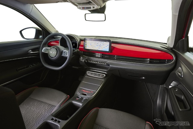 フィアット 600e の「RED」