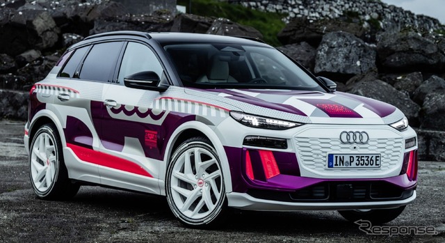 アウディ Q6 e-tron のプロトタイプ