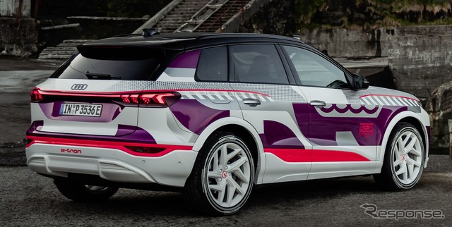 アウディ Q6 e-tron のプロトタイプ