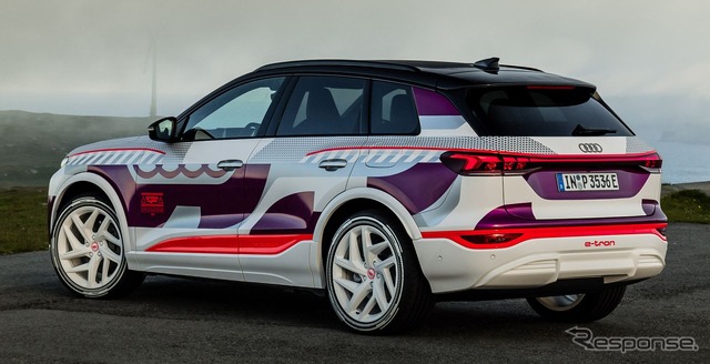 アウディ Q6 e-tron のプロトタイプ