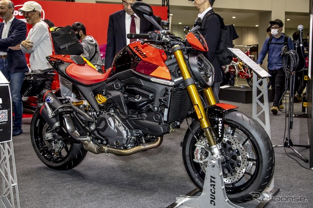 ドゥカティ・モンスターSP(東京モーターサイクルショー2023)
