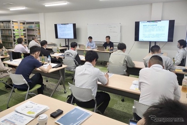 G-SCANを用いた研修の様子