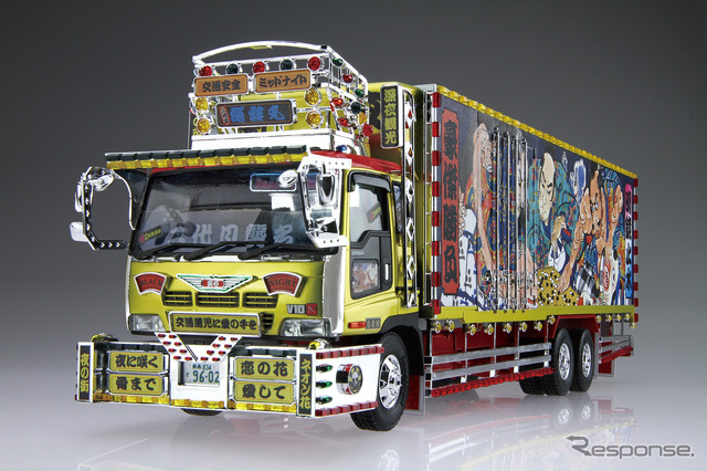 当時の雰囲気そのままなプラモデル『ザ☆デコトラ』、リニューアル企画第2弾が始動！
