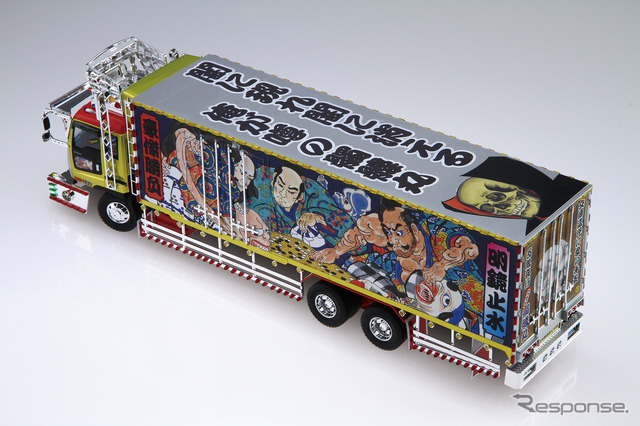 当時の雰囲気そのままなプラモデル『ザ☆デコトラ』、リニューアル企画第2弾が始動！