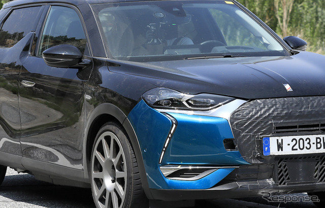 DS 3 E-TENSE スポーツ(仮)プロトタイプ(スクープ写真)