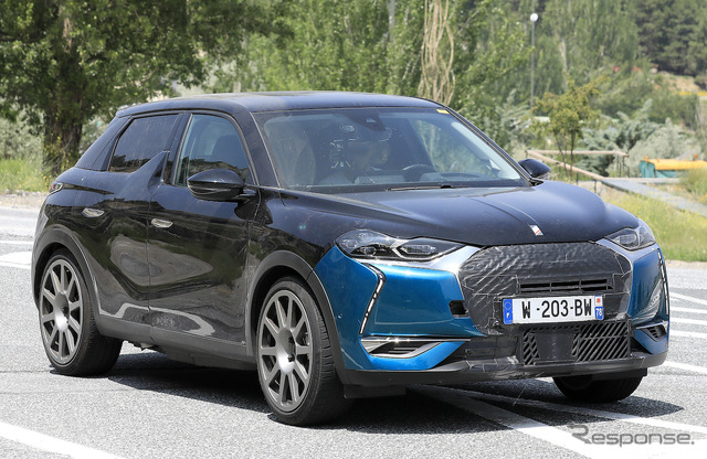 DS 3 E-TENSE スポーツ(仮)プロトタイプ(スクープ写真)