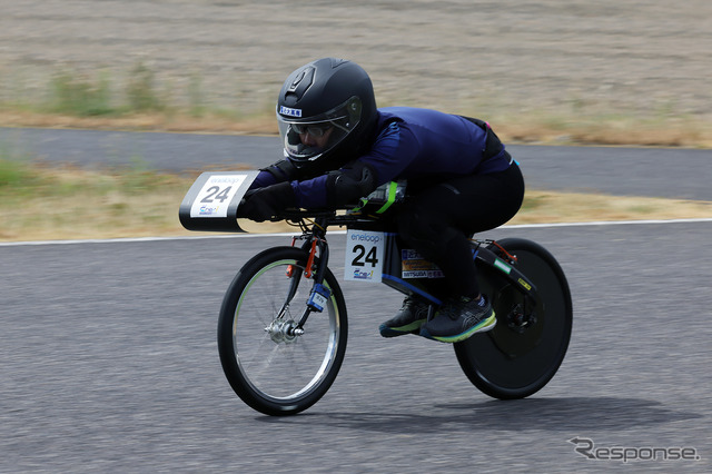 総合4位の#24 近大高専ソーラーカー・EV部