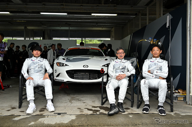 12号車MAZDA SPIRIT RACING ROADSTER CNF concept