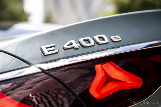 メルセデスベンツ Eクラス・セダン 新型のPHEV「E 400 e 4MATIC」