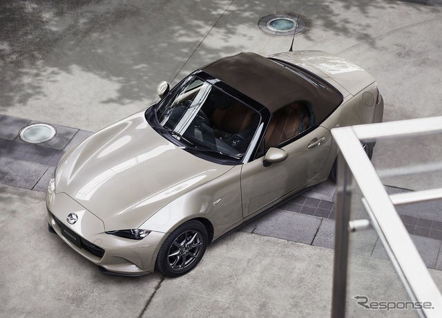 マツダ ロードスターの現行モデルが注文受付を終了した。写真は2022年モデル