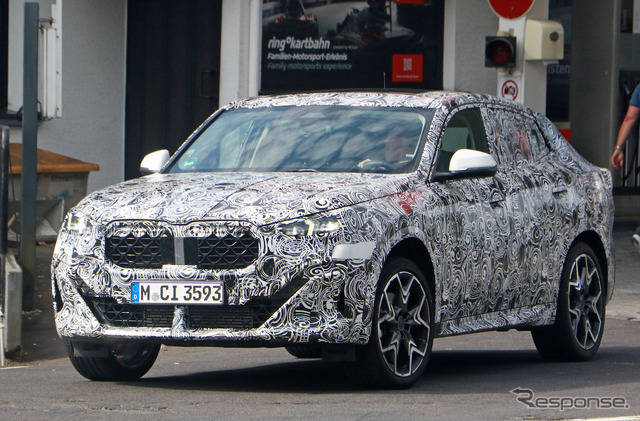 BMW X2 次期型プロトタイプ(スクープ写真)