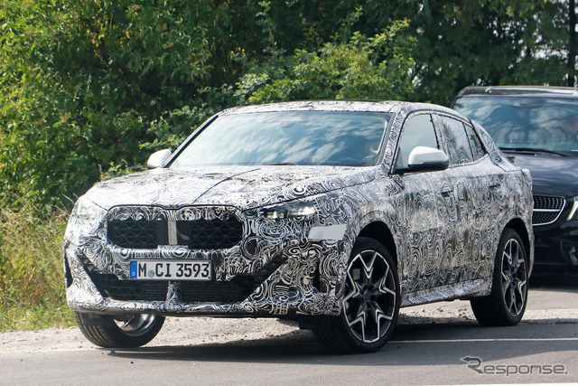 BMW X2 次期型プロトタイプ(スクープ写真)