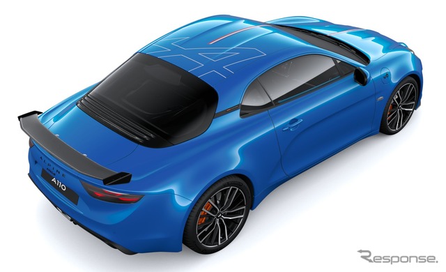 アルピーヌ A110 S のカスタマイズオプション「アトリエアルピーヌ」(欧州仕様)