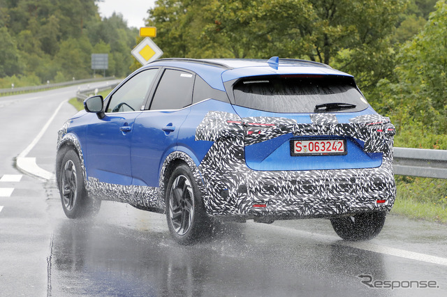 日産 キャシュカイ 改良新型プロトタイプ(スクープ写真)