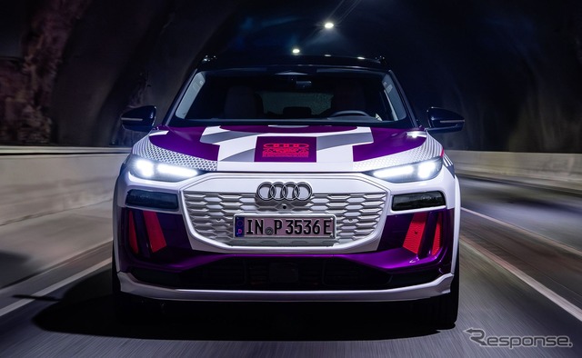 アウディ Q6 e-tron のプロトタイプ