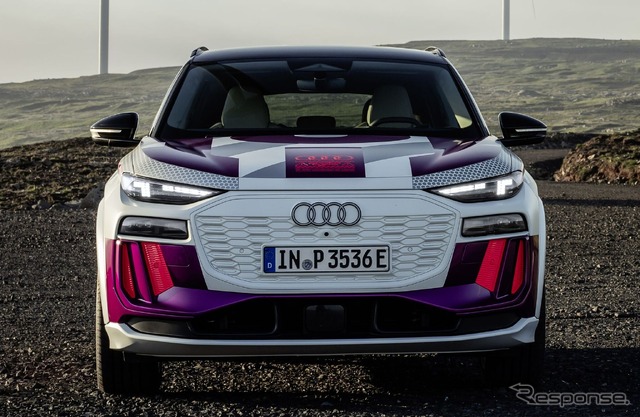 アウディ Q6 e-tron のプロトタイプ