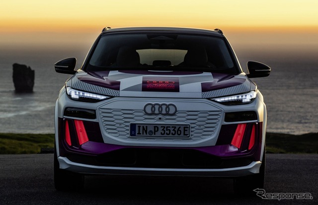 アウディ Q6 e-tron のプロトタイプ