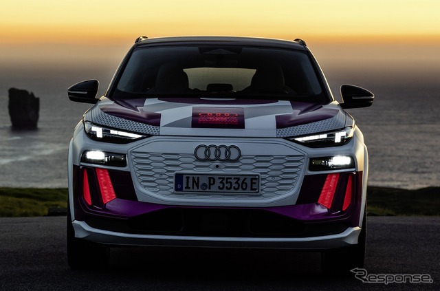 アウディ Q6 e-tron のプロトタイプ