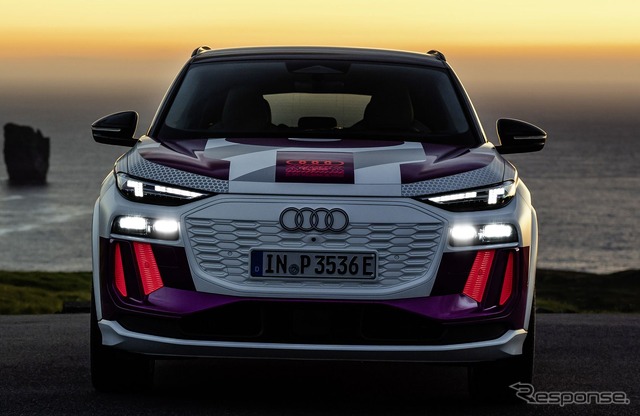 アウディ Q6 e-tron のプロトタイプ
