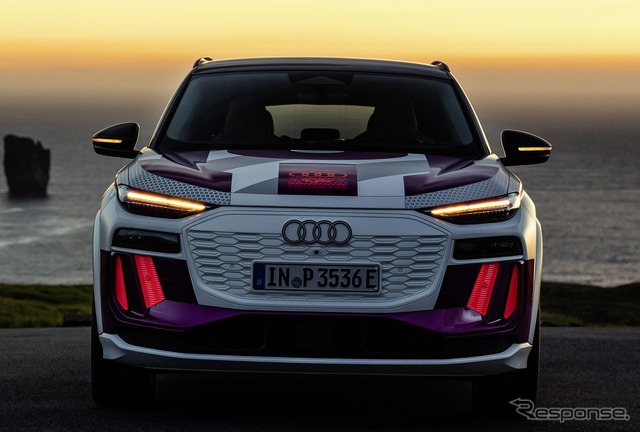 アウディ Q6 e-tron のプロトタイプ