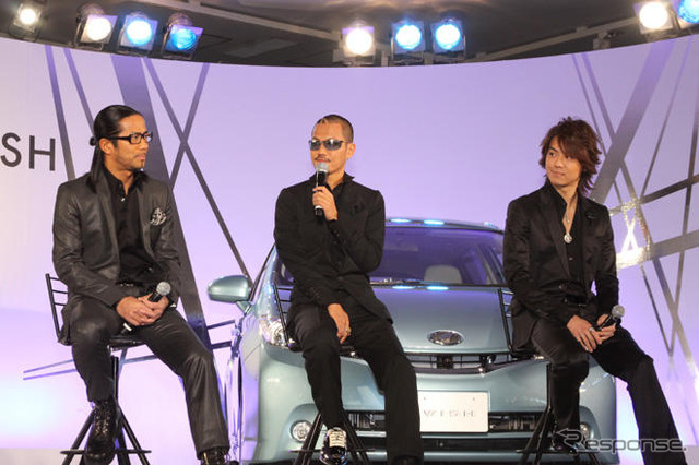【トヨタ ウィッシュ 新型発表】EXILE×WISH 写真蔵