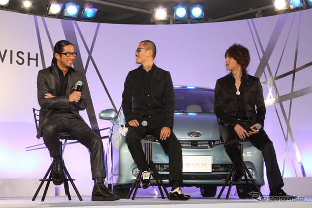 【トヨタ ウィッシュ 新型発表】EXILE×WISH 写真蔵