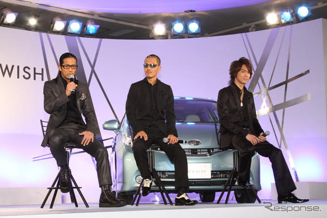 【トヨタ ウィッシュ 新型発表】EXILE×WISH 写真蔵