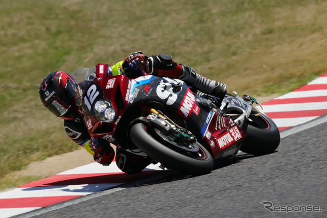 予選暫定3番手の#12 Yoshimura SERT Motul(グレッグ・ブラック/シルバン・ギュントーリ/エティエンヌ・マッソン)