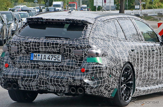 BMW M5 ツーリング プロトタイプ(スクープ写真)