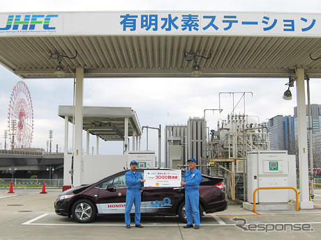 有明水素ステーション、水素充填台数が3000台達成