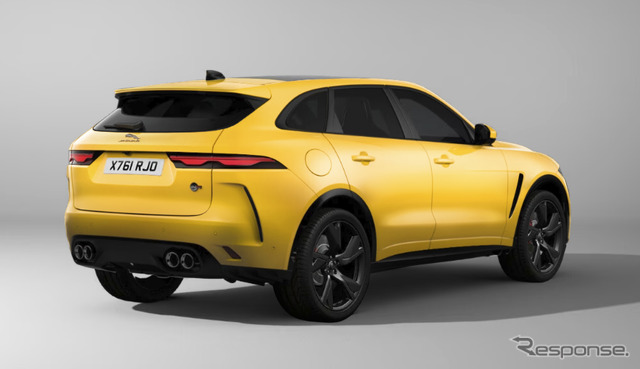 ジャガー F-PACE SVR CURATED FOR JAPAN(ソレントイエロー/サテンフィニッシュ)