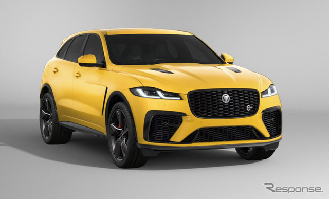 ジャガー F-PACE SVR CURATED FOR JAPAN(ソレントイエロー/サテンフィニッシュ)