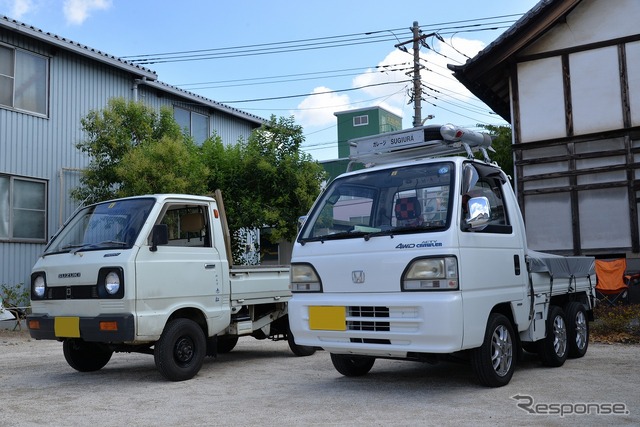 懐かしの軽自動車大集合