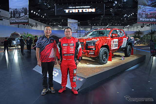 タイでワールドプレミアとなった三菱 トライトン 新型