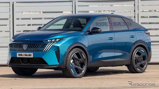 プジョー 3008 新型(予想CG)
