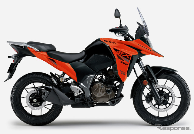 スズキ V-ストローム 250SX(パールブレイズオレンジ)